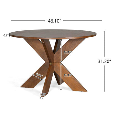 Round Dining Table Modern Farmhouse